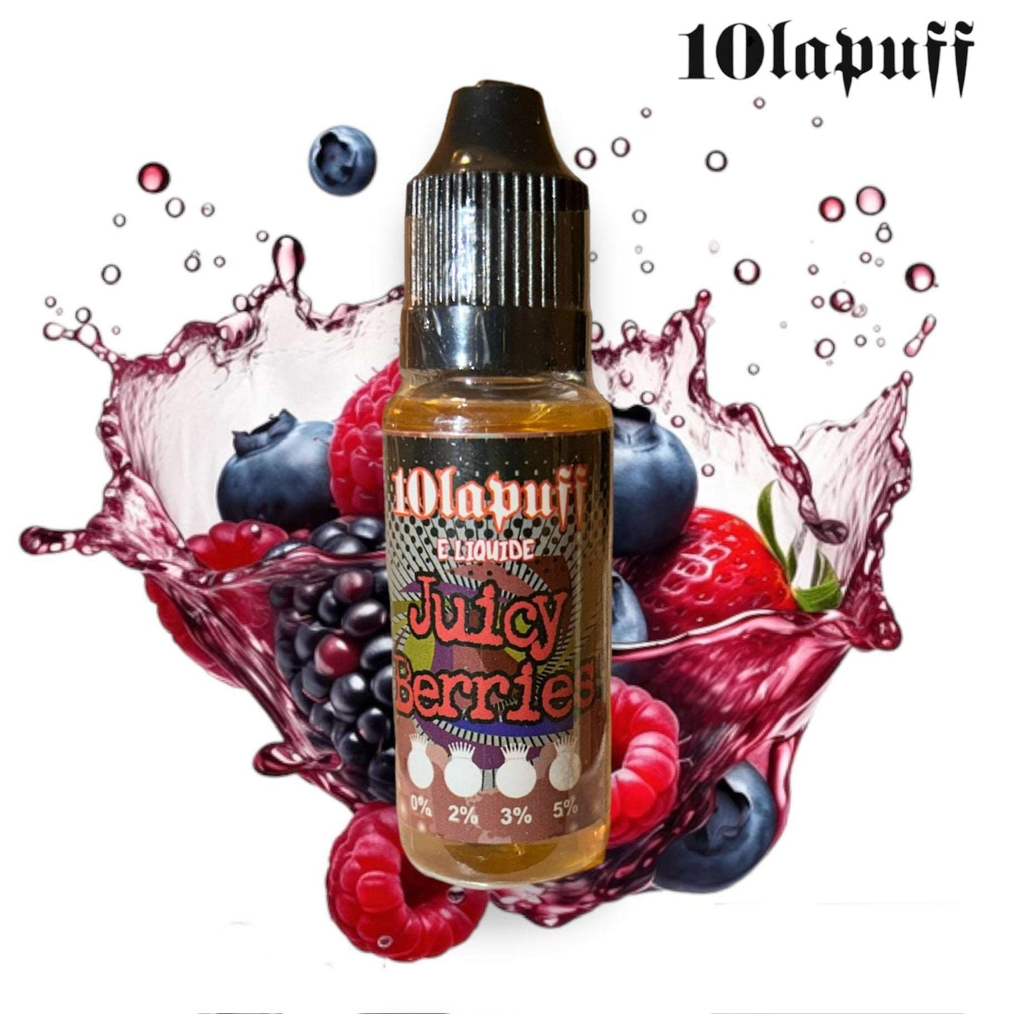 E-Liquide flacon 20ml - 12 arômes -