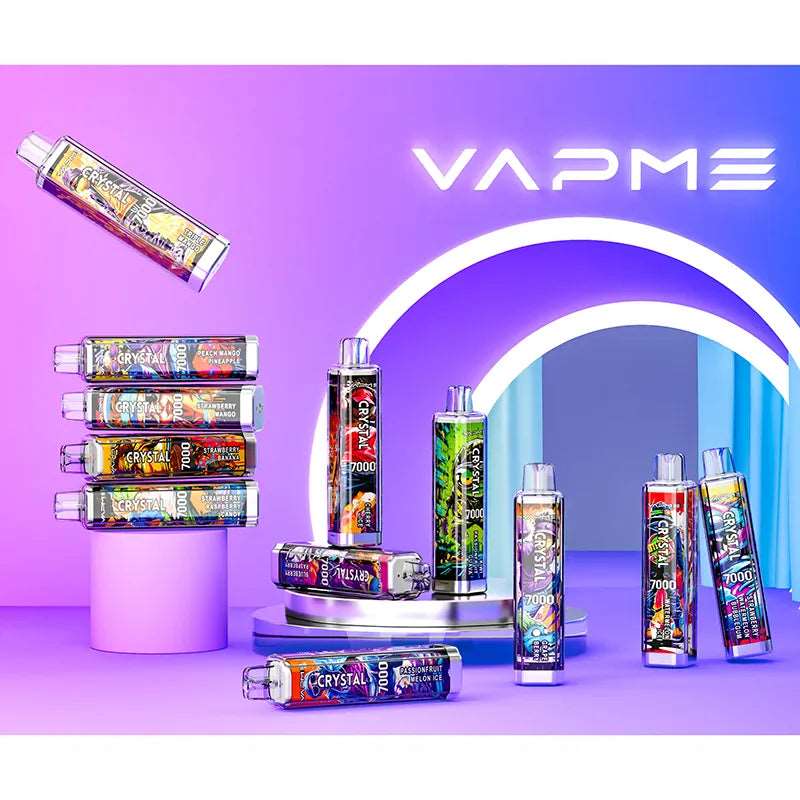 PUFF 7000 VAPME Crystal 18 parfums