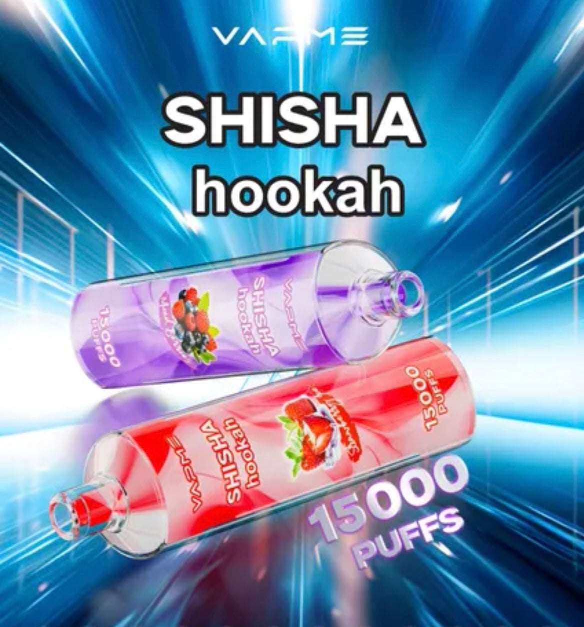 PUFF 15000 VAPME SHISHA - Fraise Pastèque -