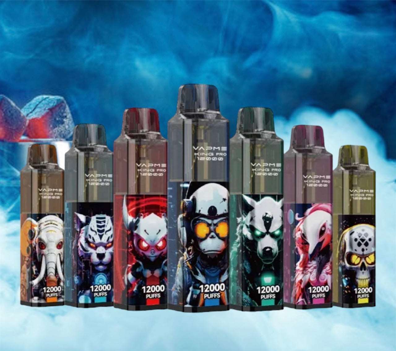 PUFF 12000 VAPME PRO - Fraise Pastèque