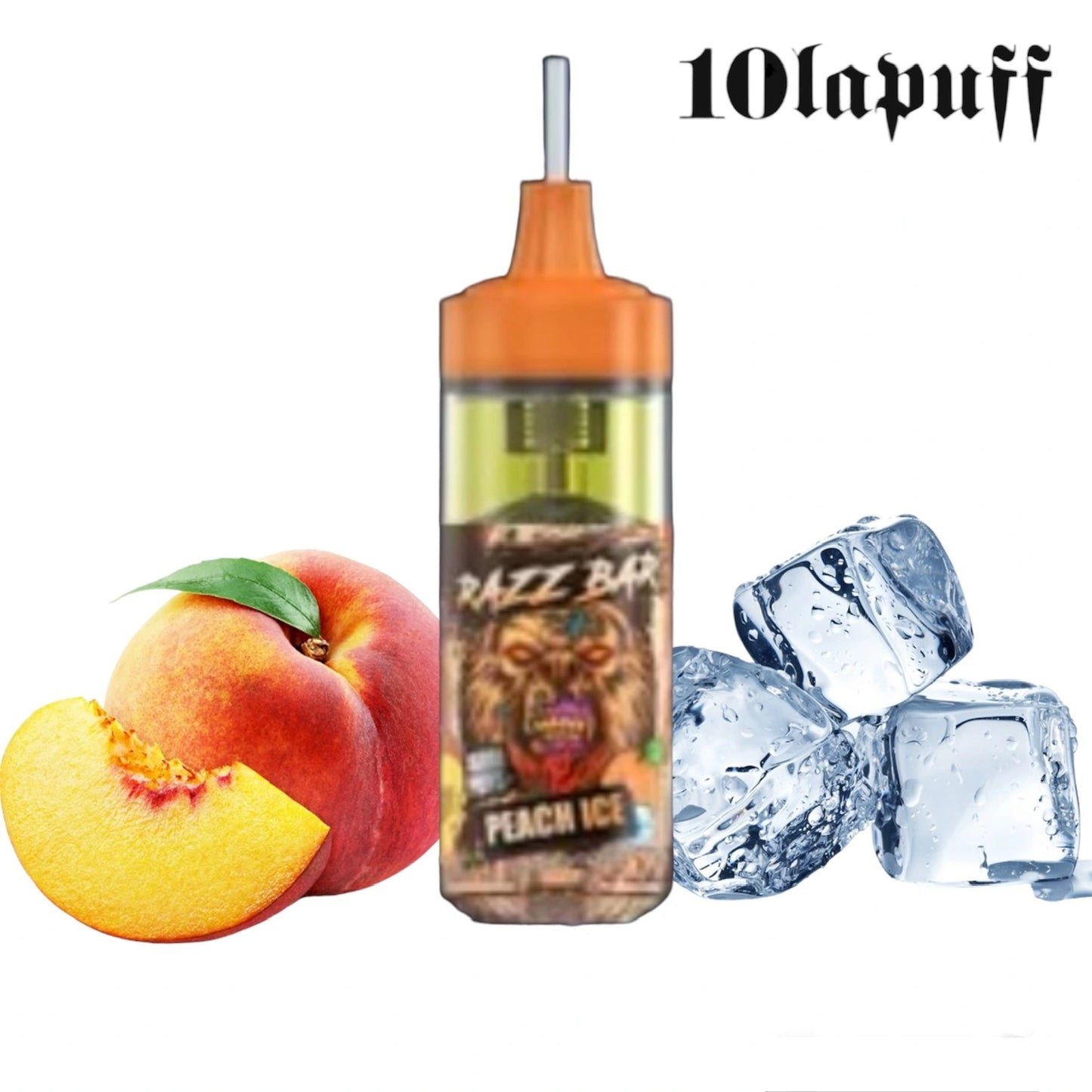 PUFF 16000 RAZZBAR - Pêche glacée - 10lapuff