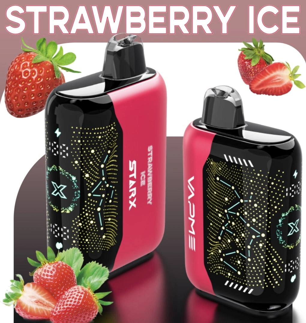 PUFF 25000 STARX VAPME - Iced Strawberry