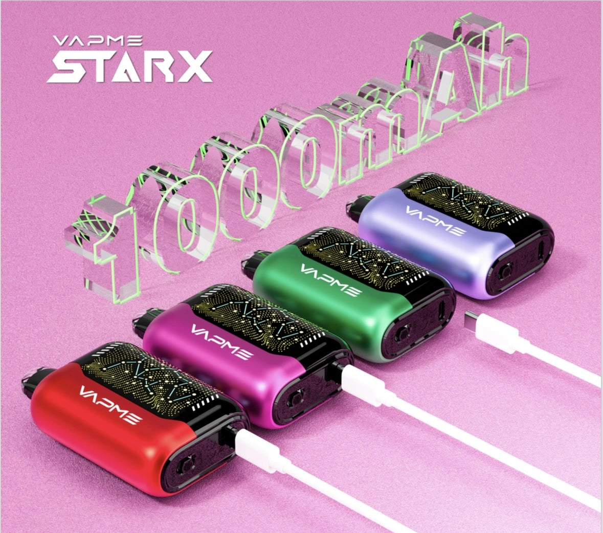 PUFF 25000 STARX VAPME - Iced Strawberry