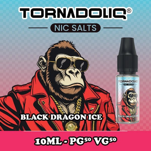 BLACK DRAGON ICE 10ML - TORNADOLIQ - 20mg