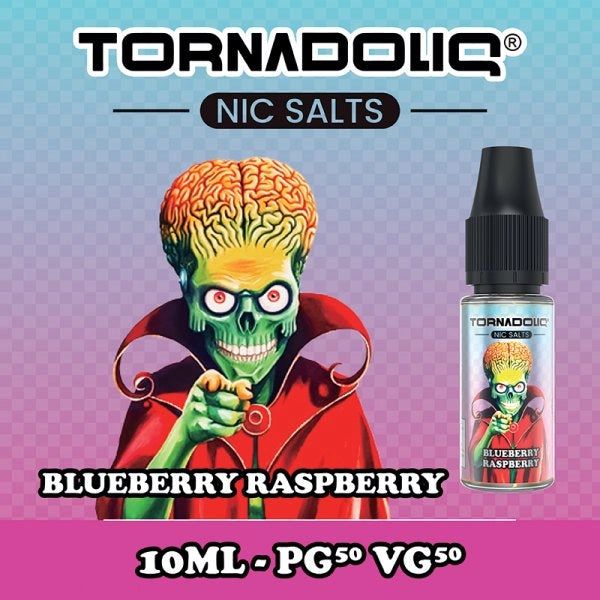 BLUEBERRY RASPBERRY 10ML - TORNADOLIQ 20mg Nicotine