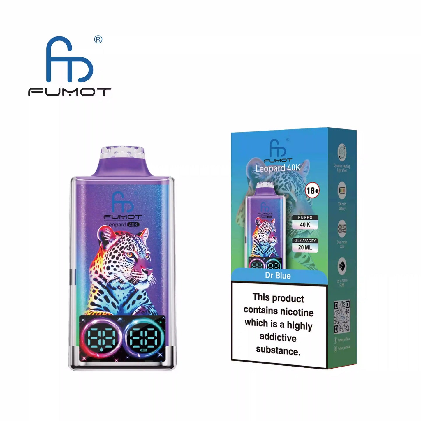 PUFF 40000 LEOPARD FUMOT - Dr Blue