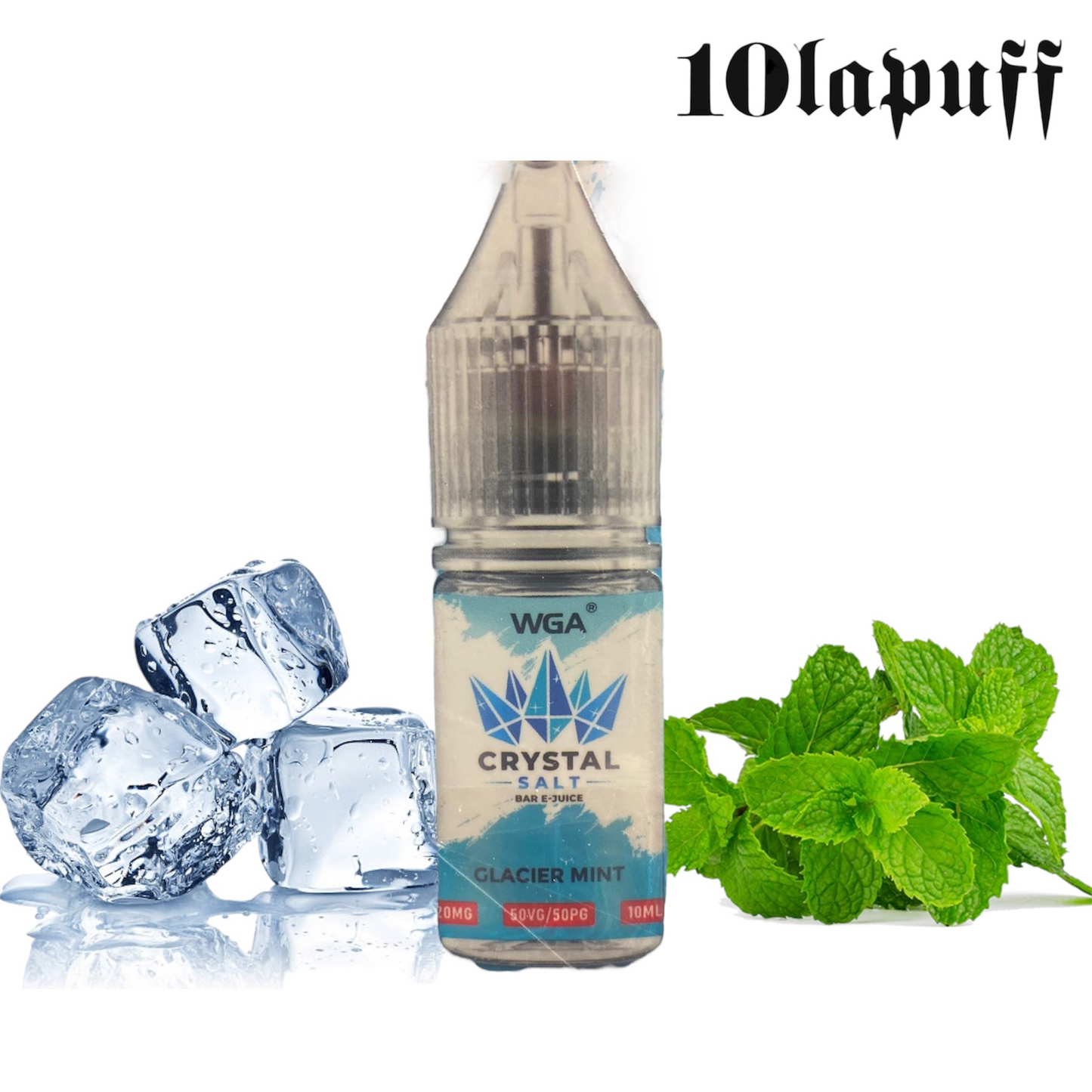 E-Liquid WGA - Saveur Glacier Mint 20mg/ml - 10ml (50/50)
