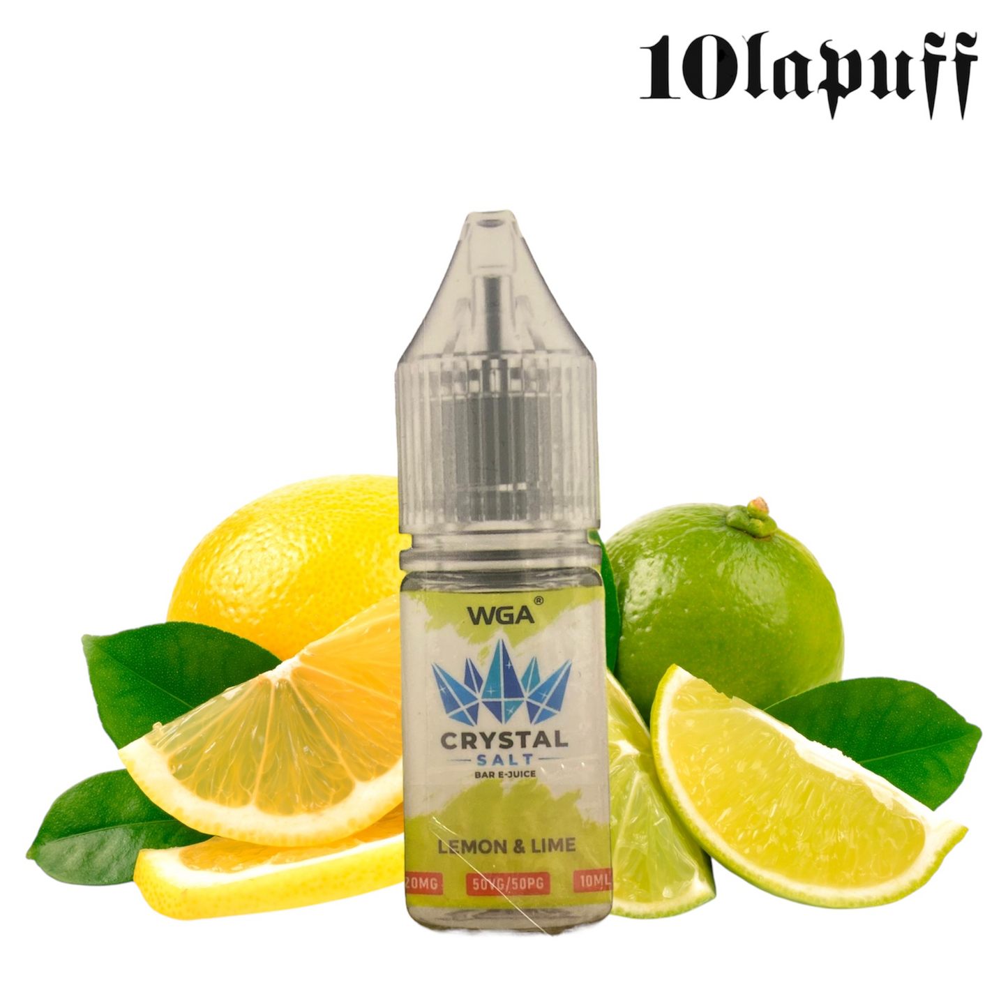 E-Liquid WGA - Gusto Limone Lime 20mg/ml - 10ml (50/50)