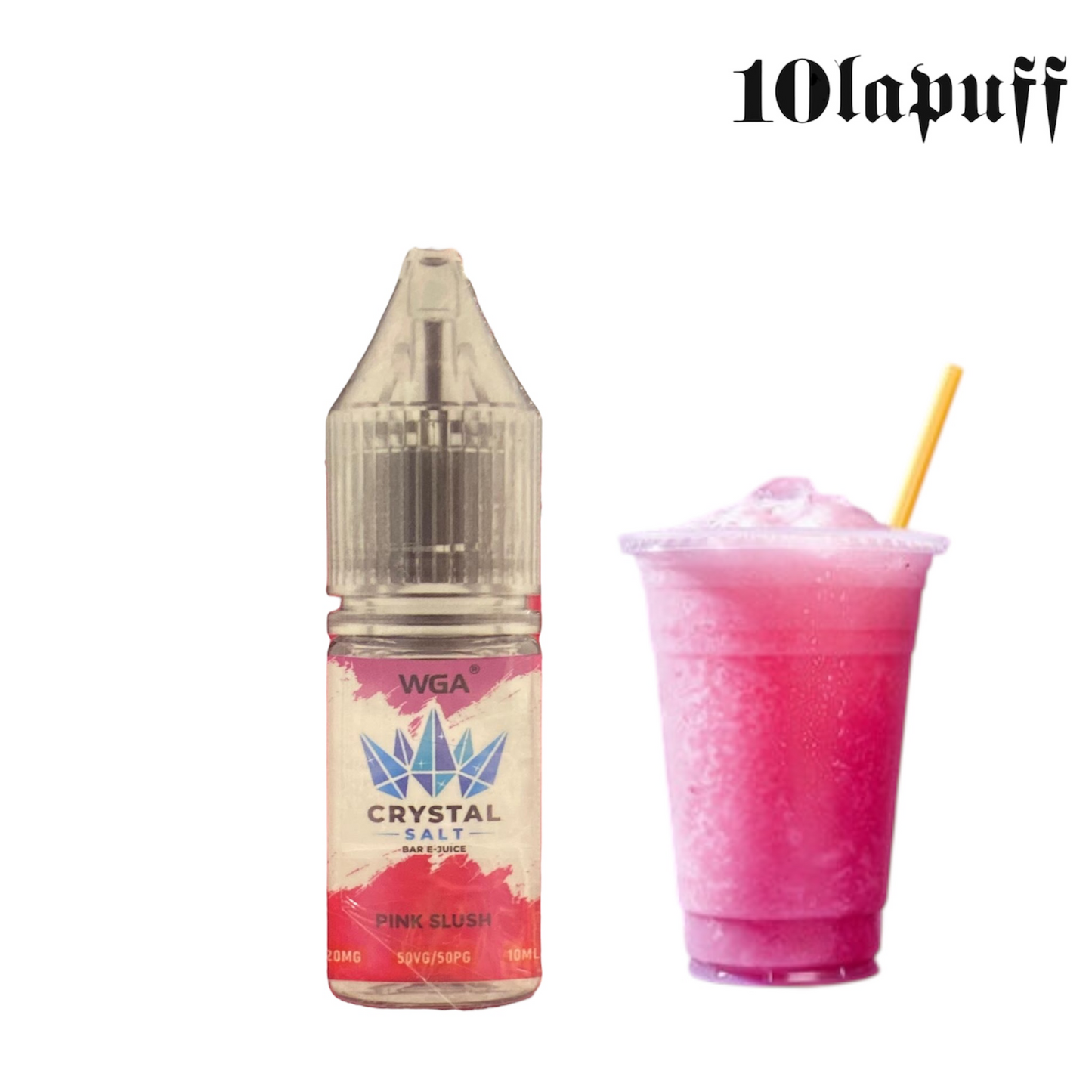 E-Liquid WGA - Saveur Pink Slush 20mg/ml - 10ml (50/50)