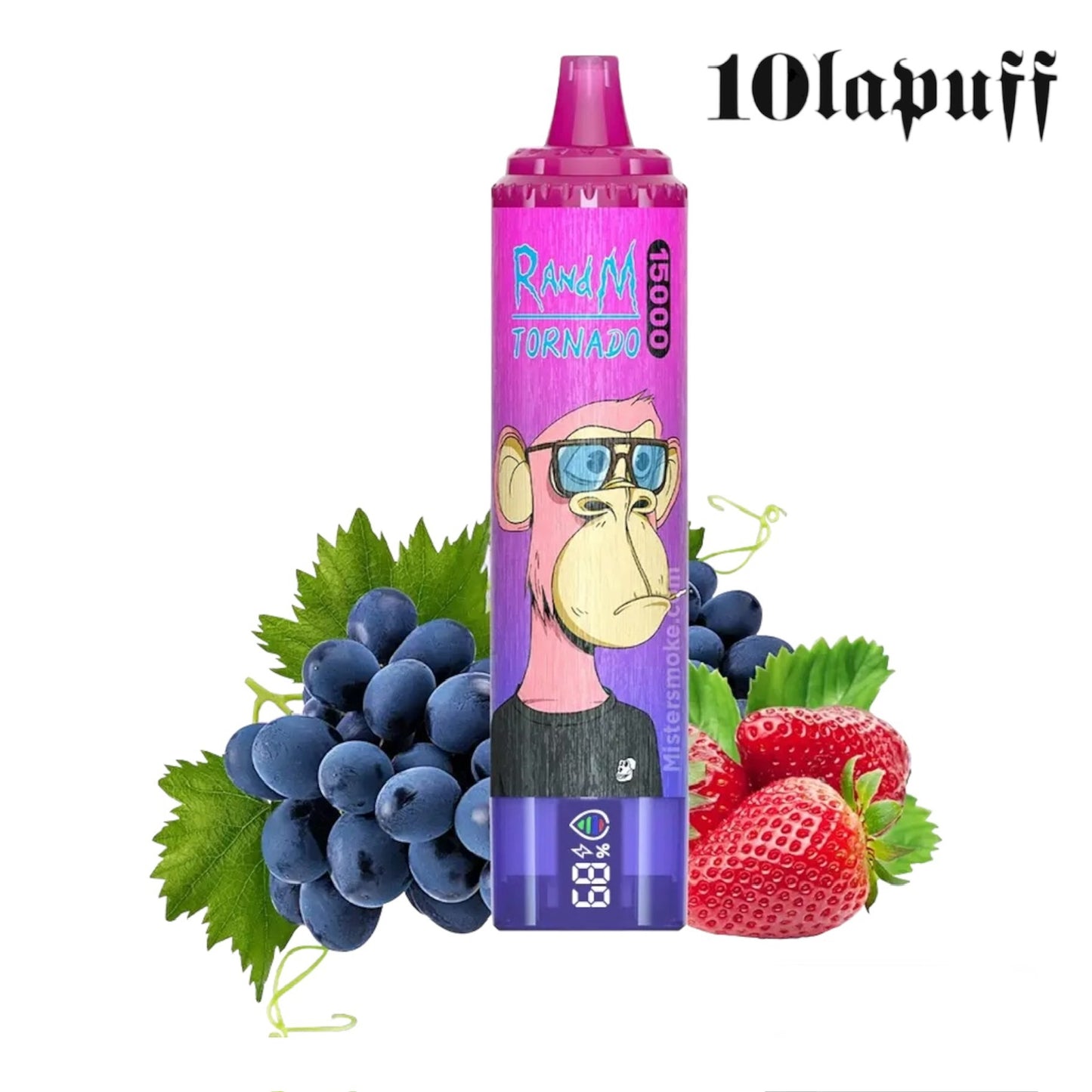 PUFF 15000 TORNADO RandM - 16 parfums - 10lapuff