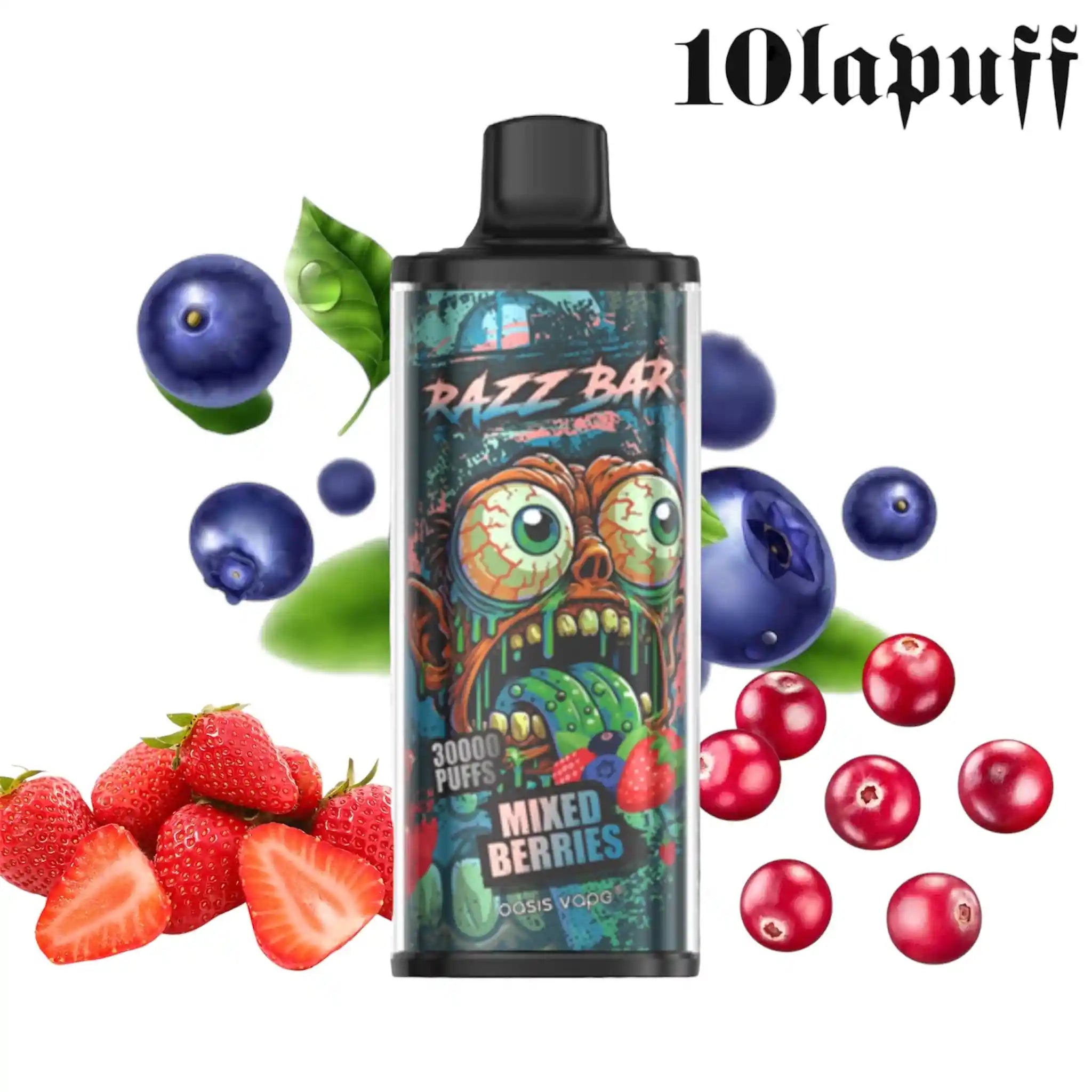 PUFF 30000 RAZZBAR - Mixed Berry - 10lapuff PUFF 30000 RAZZBAR - Mixed Berry - 10lapuff