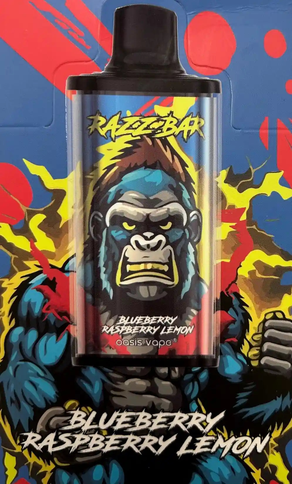PUFF 15000 RAZZ BAR - 15 parfums -