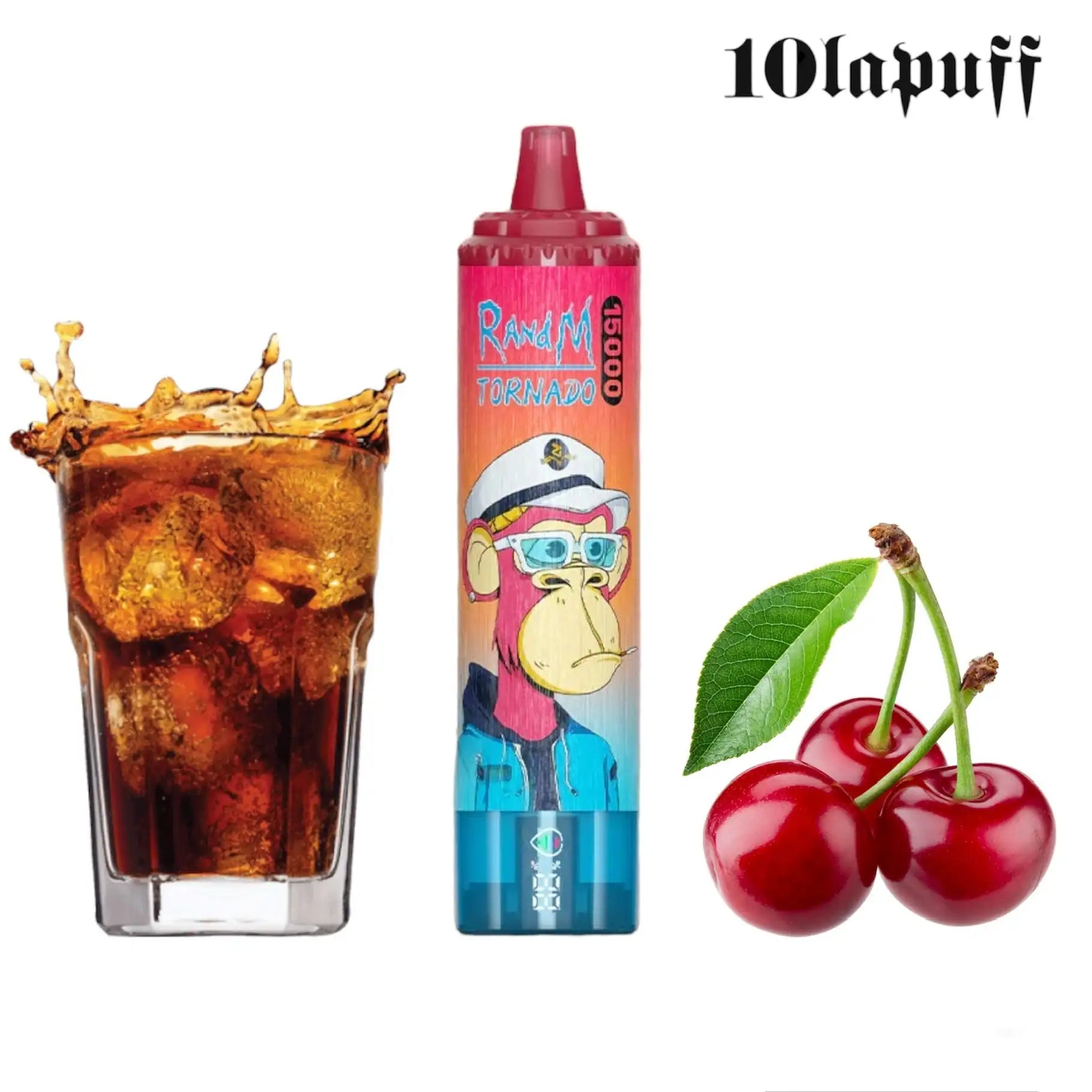PUFF 15000 TORNADO RandM - Cherry Cola PUFF 15000 TORNADO RandM - Cherry Cola