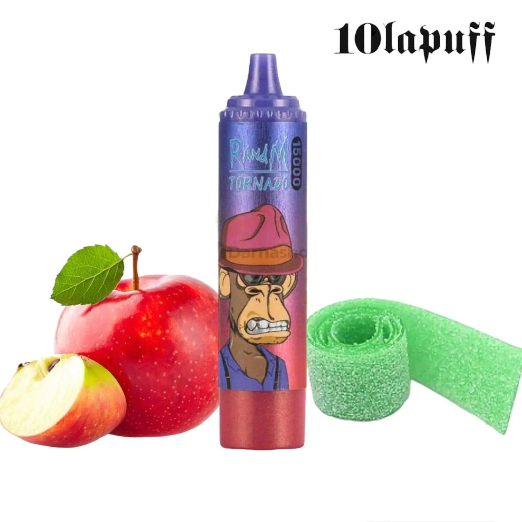 elfbar elfa kaufen RandM Tornado 15000 Züge NEU – Green Apple Citrus Menthol jetzt kaufen! – RandM  Tornado Vapes main image 1