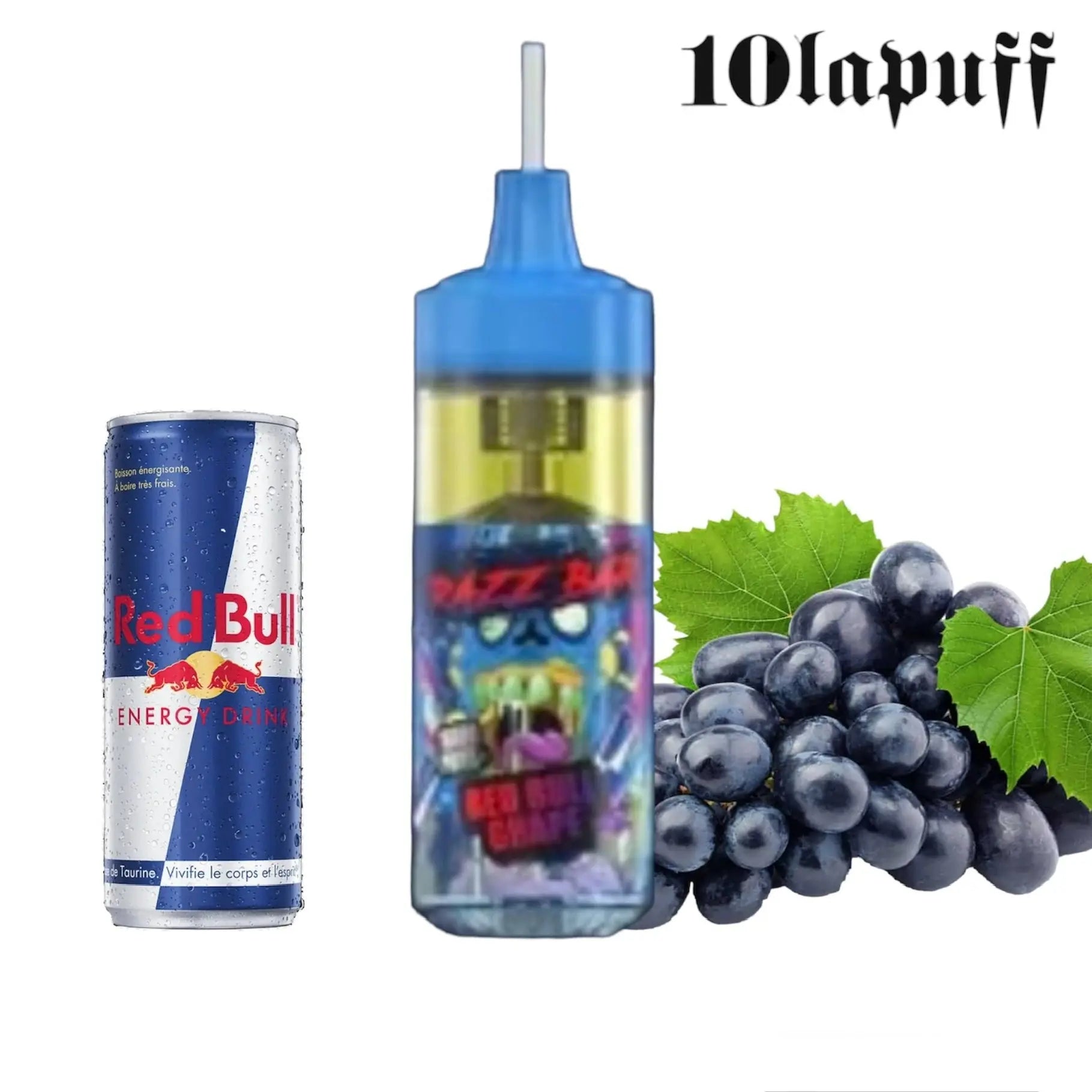 PUFF 16000 RAZZBAR - Rebull Raisin - prix 19,99 au lieu de 26,99 10lapuff PUFF 16000 RAZZBAR - Rebull Raisin - prix 19,99 au lieu de 26,99 10lapuff