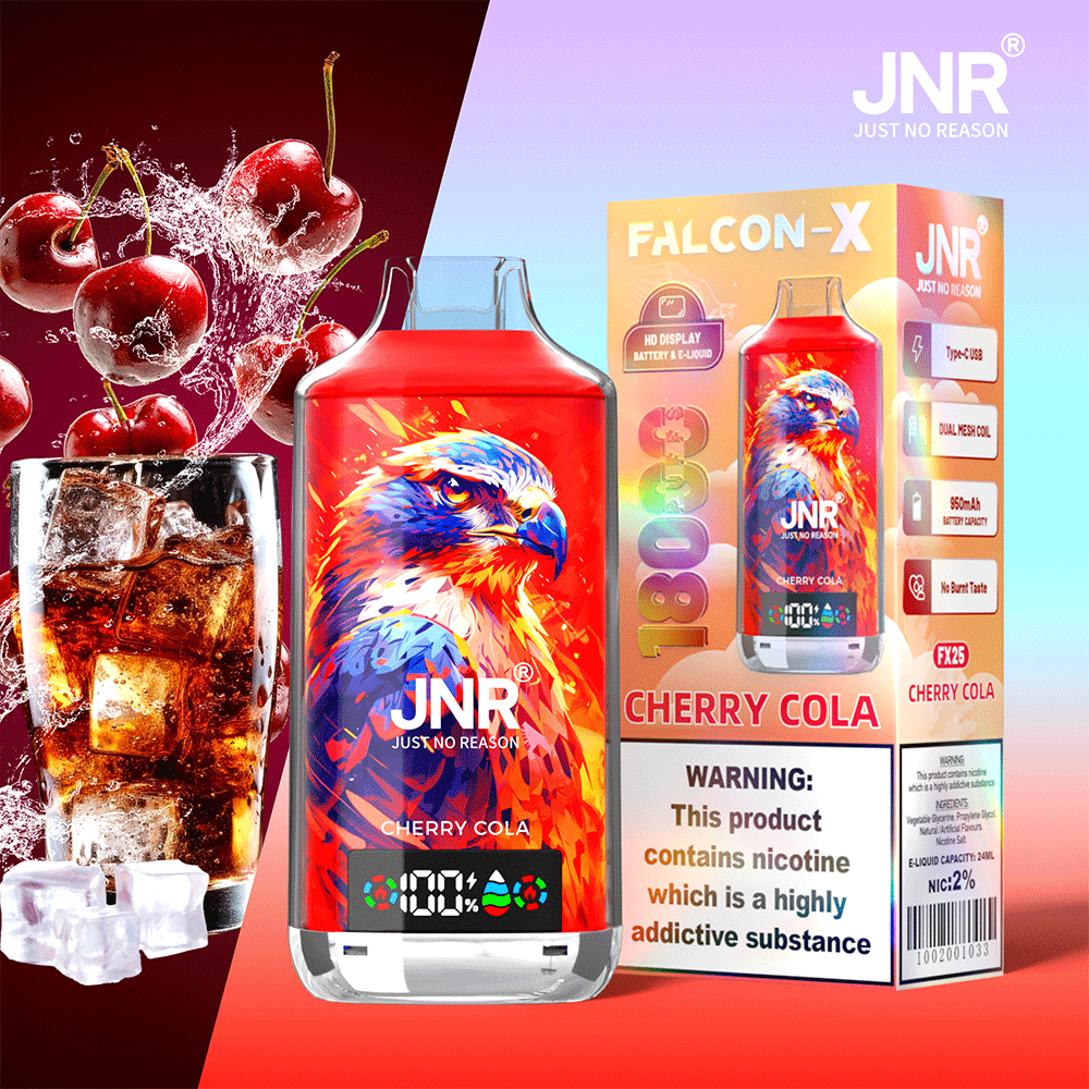 PUFF 18000 JNR FALCON X - Cherry Cola