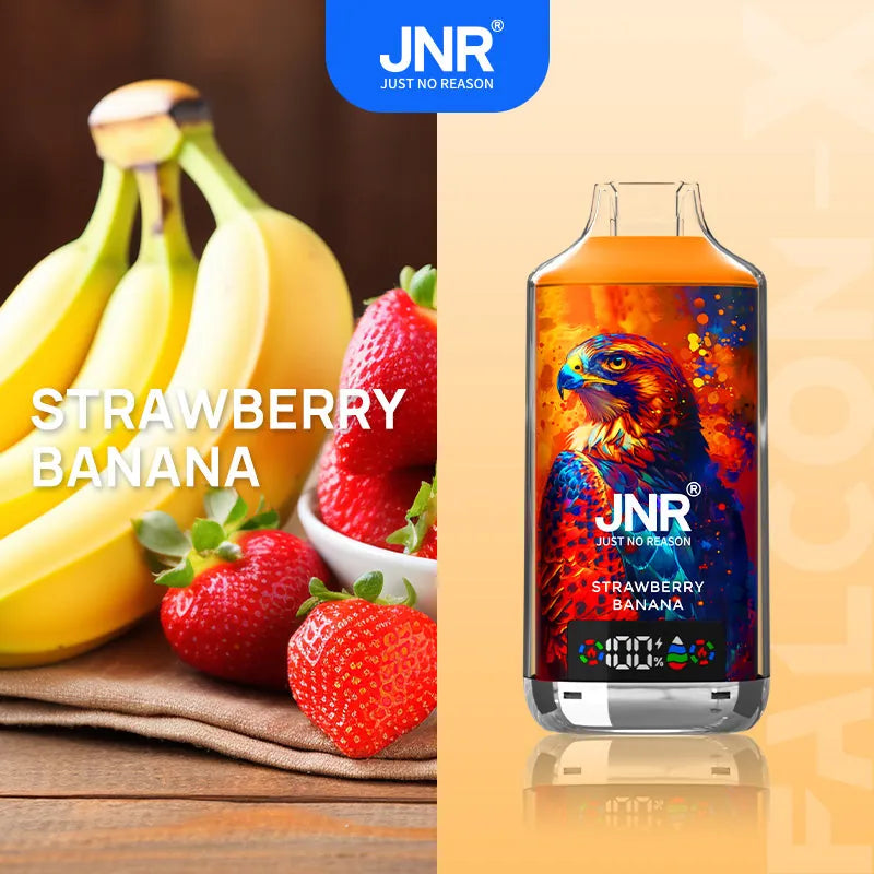 Puff 18000 JNR Falcon X - Saveur Strawberry Banana