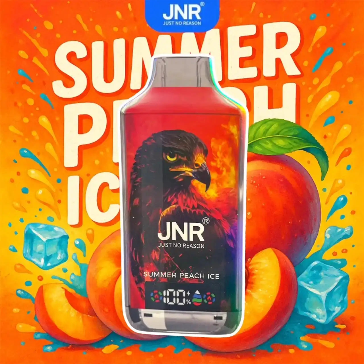 Puff 18000 JNR Falcon X - Saveur Summer Peach Ice