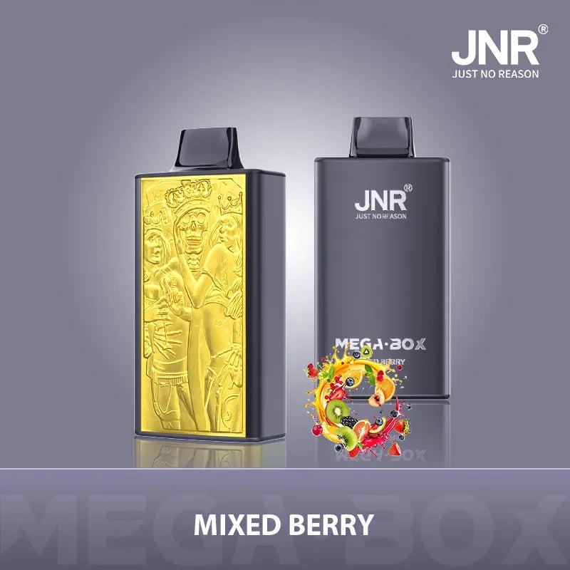Puff 25000 JNR Mega Box - Saveur Mixed Berry | 20mg Nicotine  10lapuff