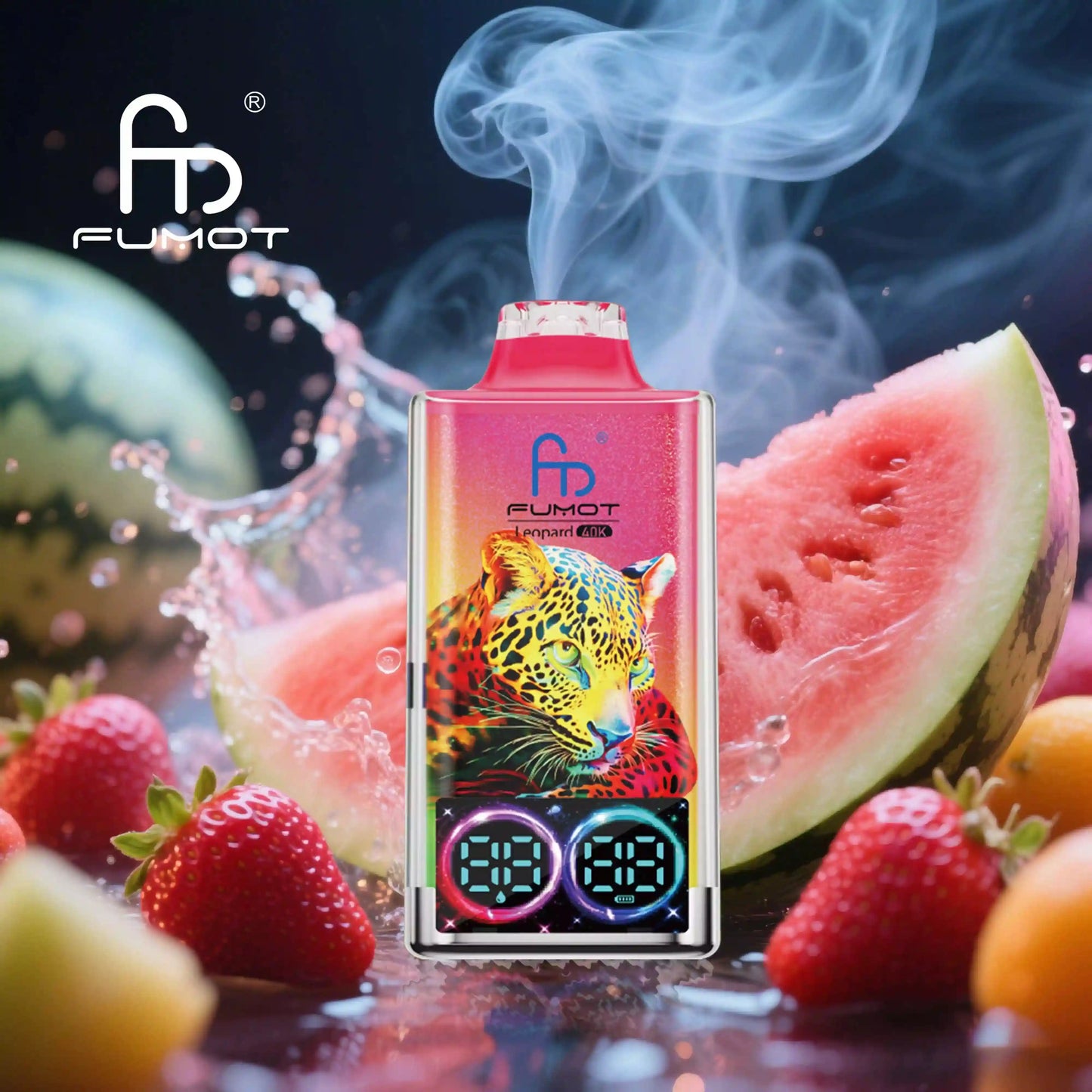 PUFF 40000 LEOPARD RANDM - 16 parfums