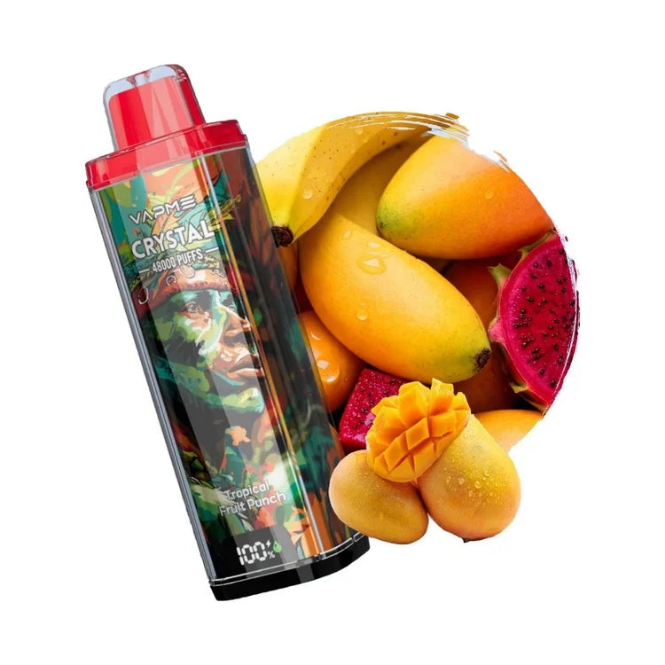 vape fruit punch flavor VAPME Crystal 48000 Tropical – Mouth-to-Lung Puff 48K – 10lapuff Variant:Night Crawler R2 1.0 10-15W What is Grumpy Old
