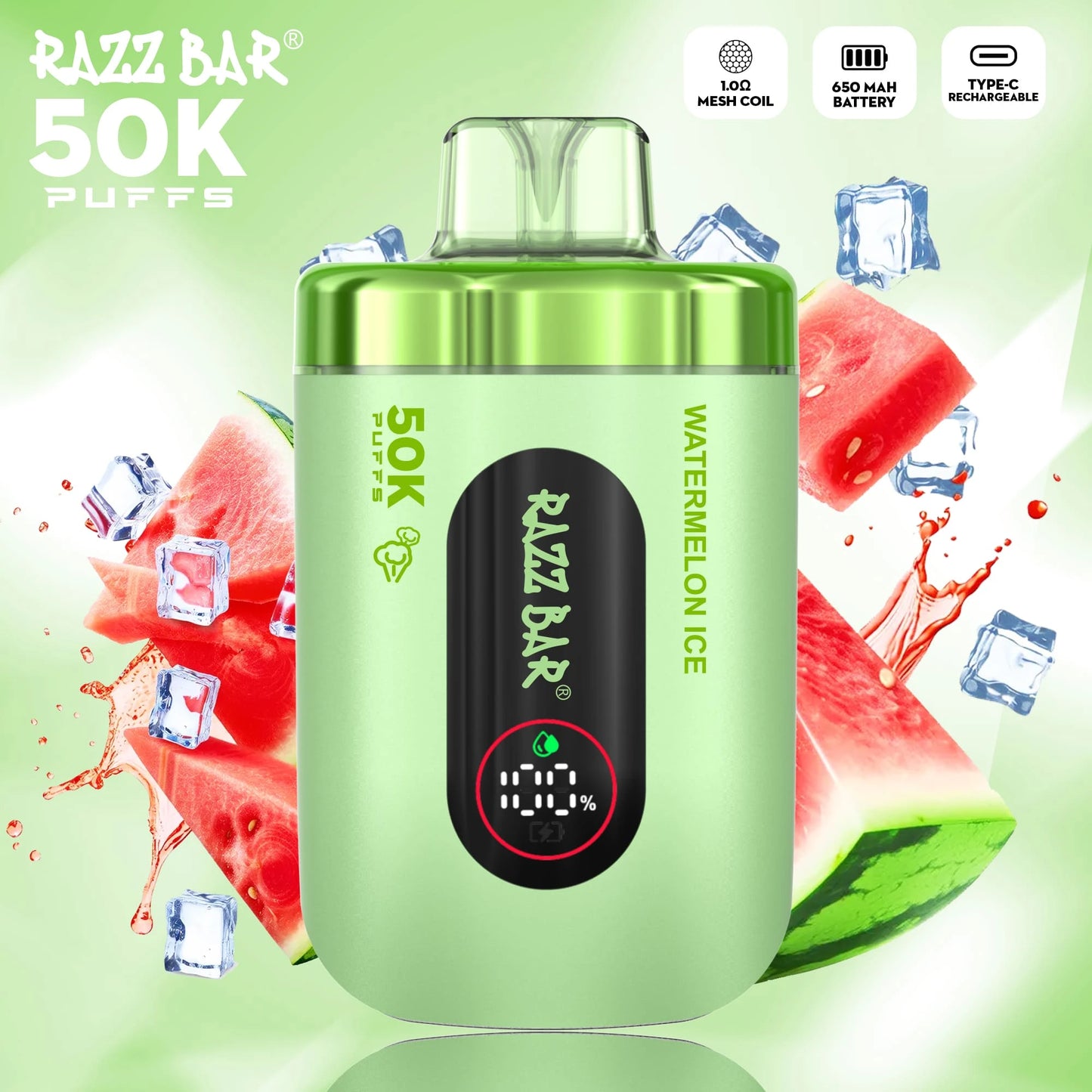 PUFF 30000 RAZZ BAR - 16 profumi -