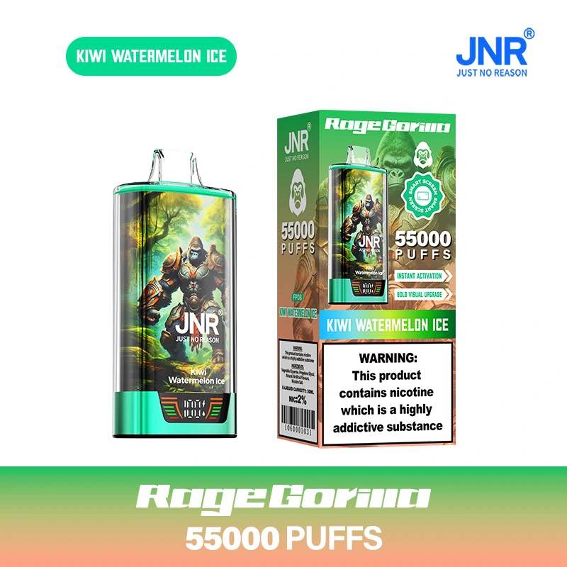 PUFF 55000 JNR RAGE GORILLA - kiwi watermelon ice