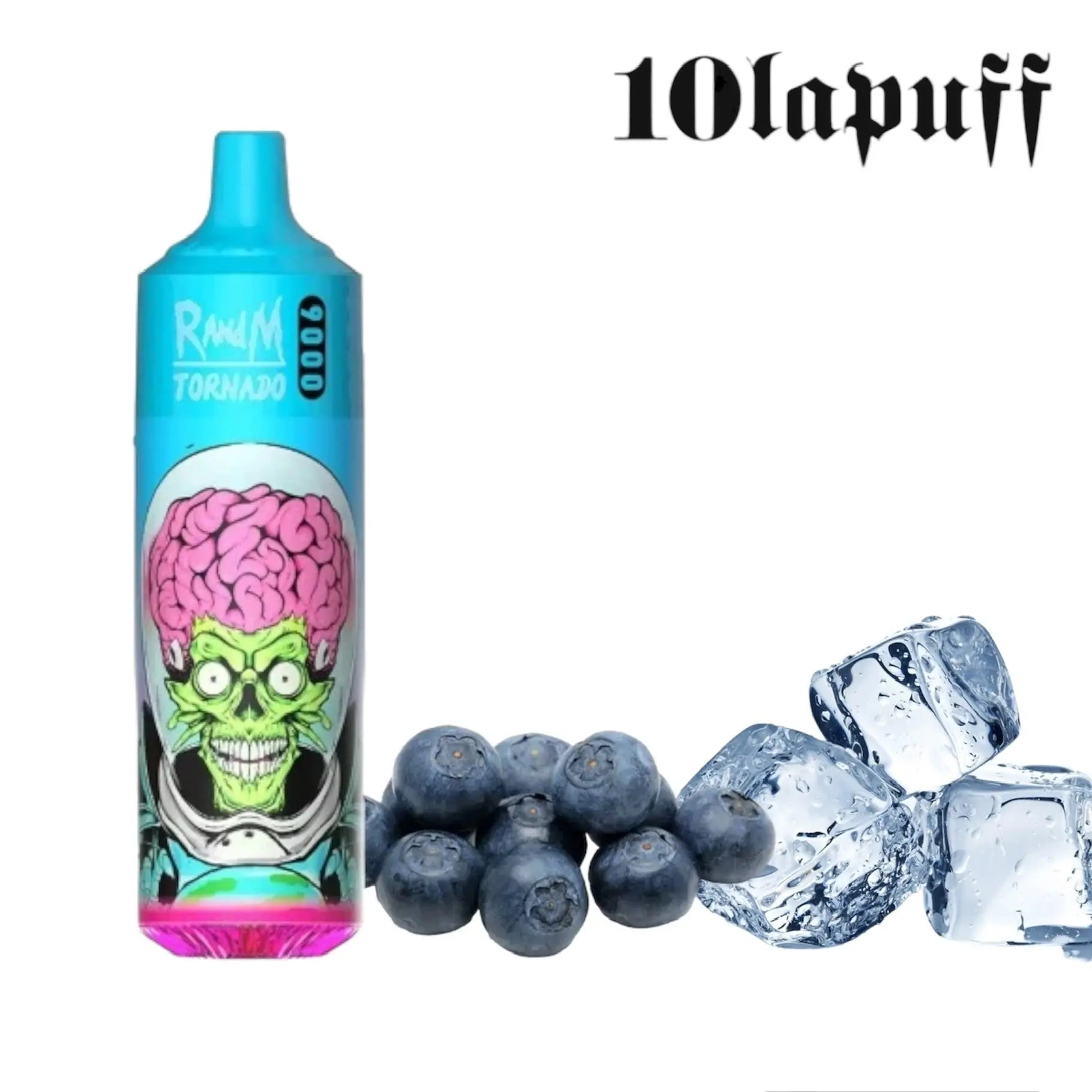 PUFF 9000 TORNADO RandM - Blue Razz Ice prix 13,99 au lieu de 19,99 10lapuff PUFF 9000 TORNADO RandM - Blue Razz Ice prix 13,99 au lieu de 19,99 10lapuff