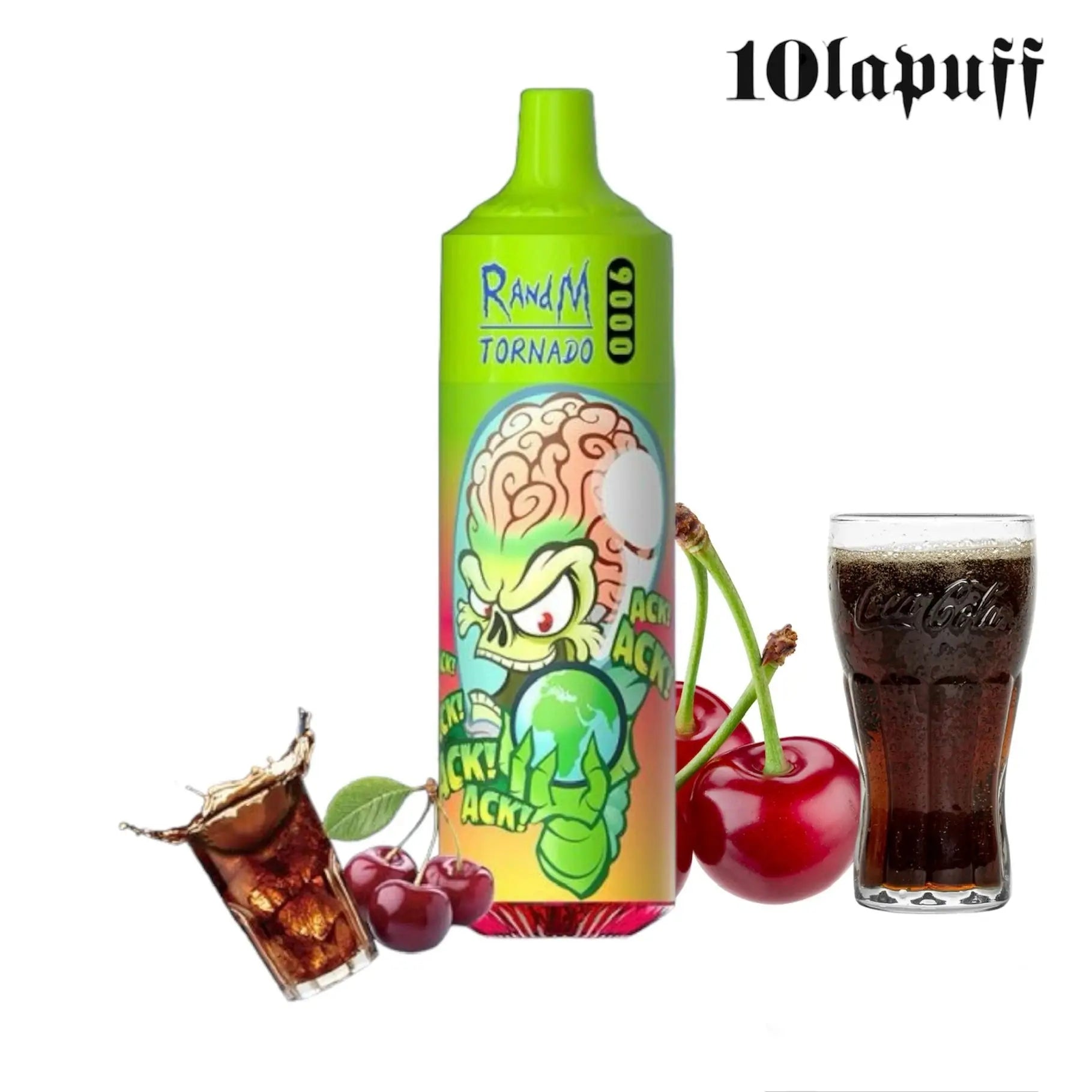 PUFF 9000 TORNADO RandM - Cherry cola - price 13.99 instead of 19.99 10lapuff PUFF 9000 TORNADO RandM - Cherry cola - price 13.99 instead of 19.99 10lapuff