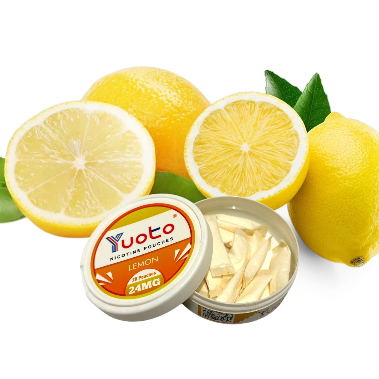 YUOTO SNUS Pouches 24mg - Sweet Lemon Flavor