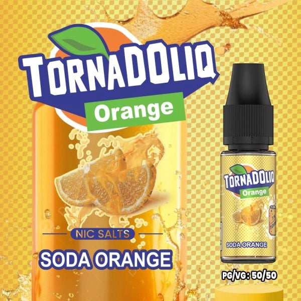 SODA ARANCIA 10ML - EDIZIONE BEVANDA DI TORNADOLIQ - 20mg