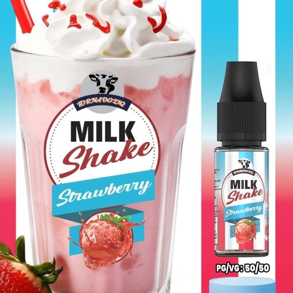 STRAWBERRY MILKSHAKE 10ML - TORNADOLIQ - 10lapuff