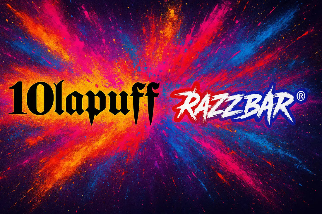 RAZZBAR & 10LAPUFF : Un Partenariat d'Excellence pour Révolutionner le Vapotage Premium
