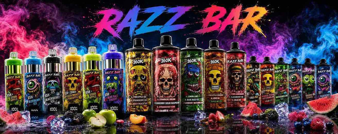 Puff Razzbar : le comparatif complet de toute la gamme (15000 à 160000)
