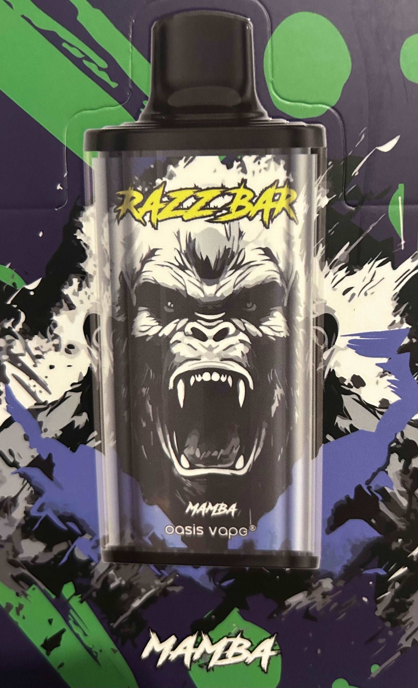 PUFF 15000 RAZZ BAR - 10 parfums -