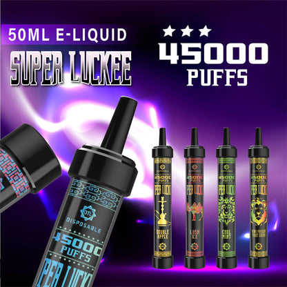PUFF 45000 Super Luckee - Strawberry Ice - 2% Nikotin