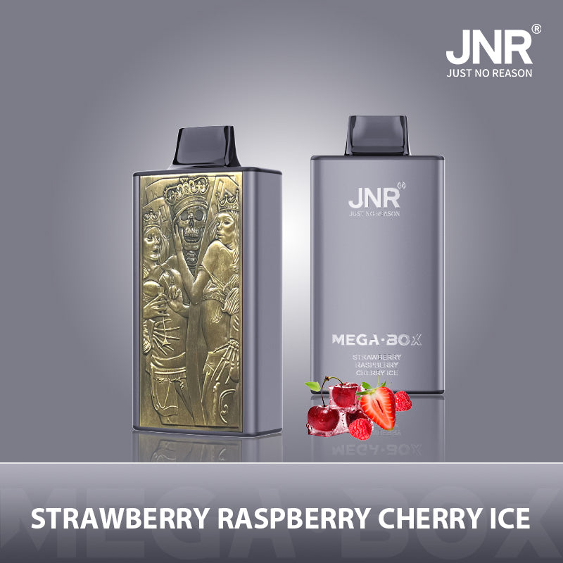 PUFF 25000 JNR MEGA BOX - Strawberry Raspberry Cherry Ice