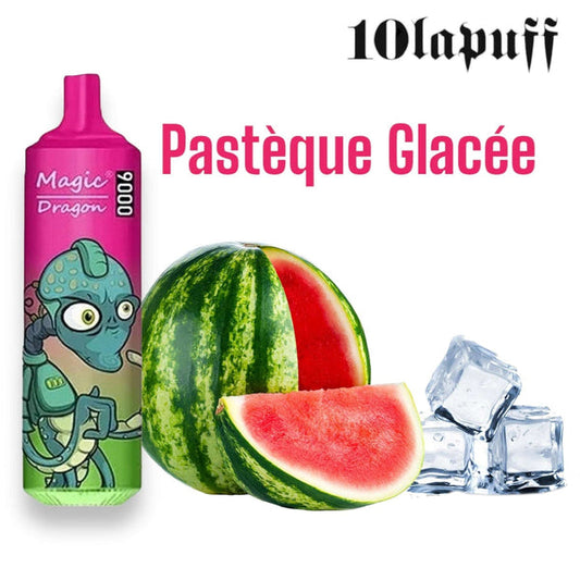 PUFF 9000 Magic Dragon - Pastèque Glacée - 10lapuff