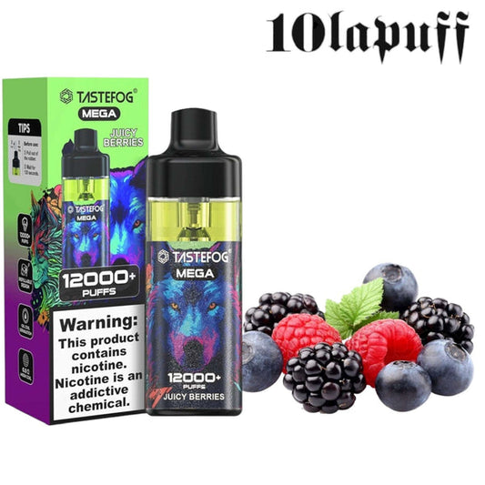PUFF 12000 TASTEFOG - Mix fruits rouge - 10lapuff