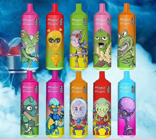 PUFF 9000 Magic Dragon -10 Parfums-