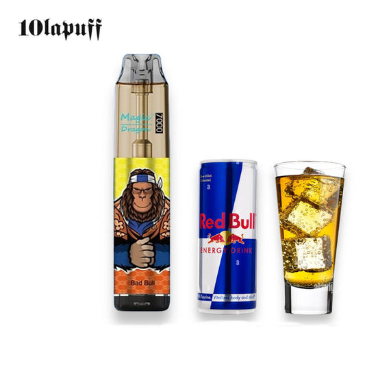 PUFF 7000 Magic Dragon - Bad Bull Redbull - - 10lapuff