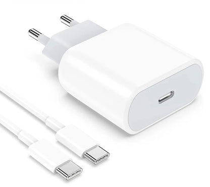 Chargeur Rapide 20w avec câble USB type C - 10lapuff
