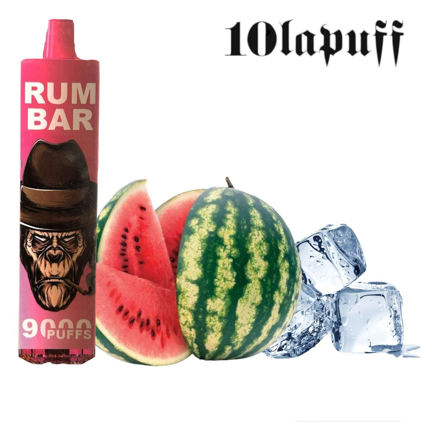 PUFF 9000 RUM BAR - 10 parfums -