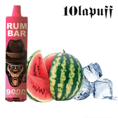 PUFF 9000 RUM BAR - 10 parfums -
