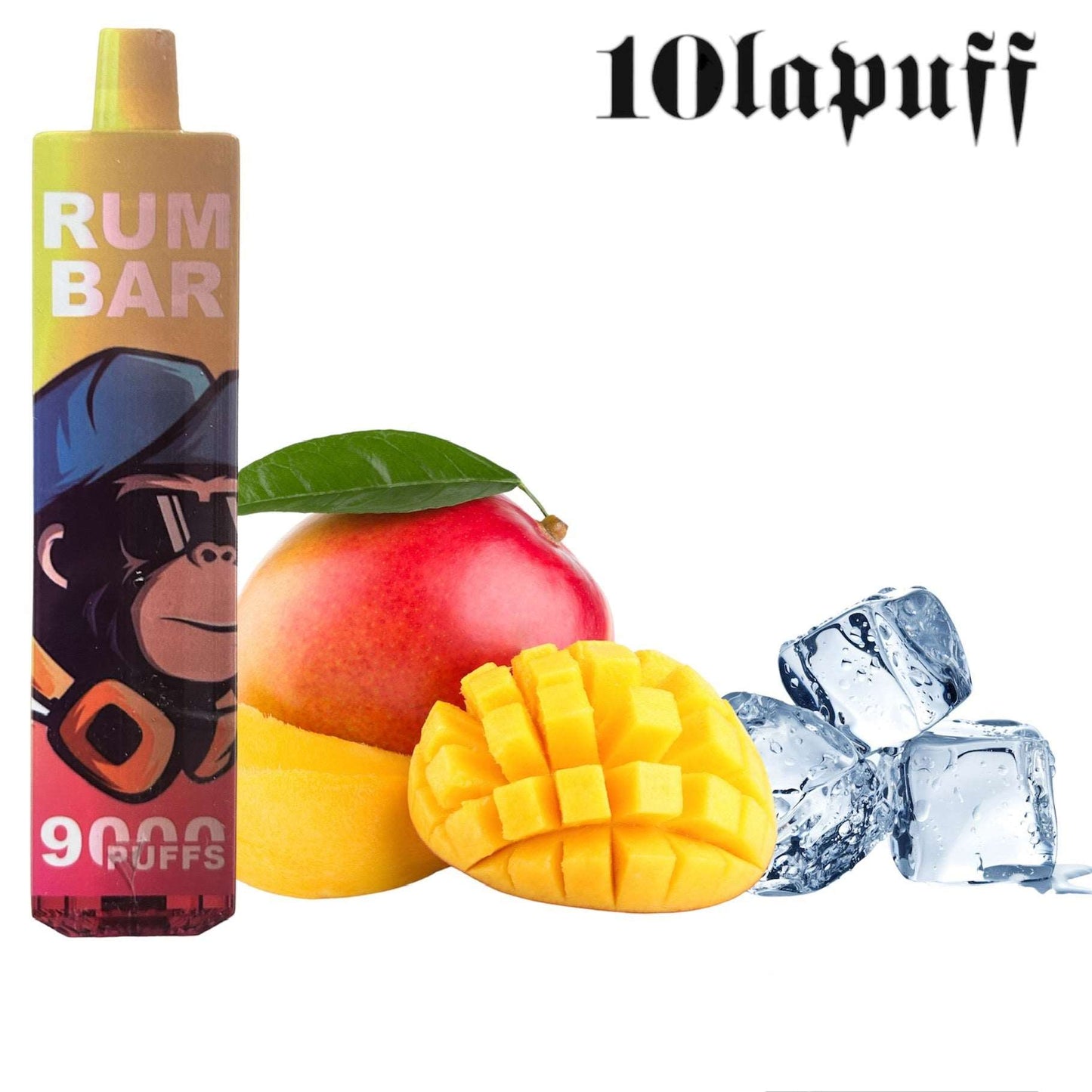 PUFF 9000 RUM BAR - 10 parfums -