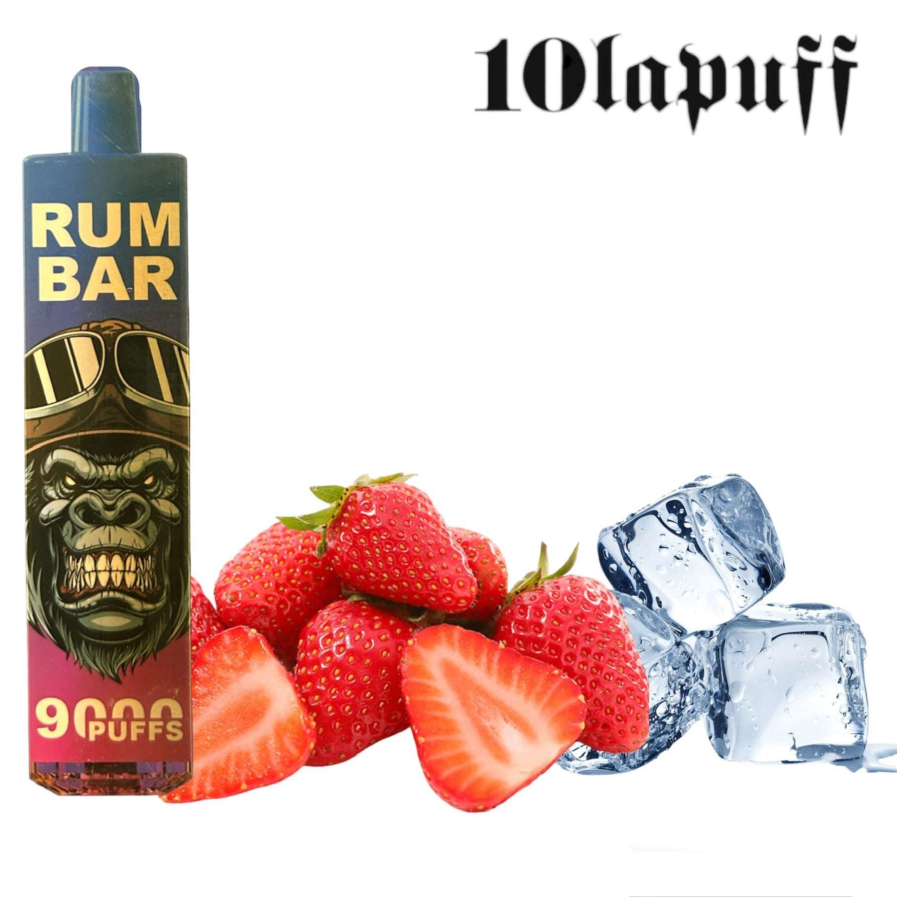 PUFF 9000 RUM BAR - 10 parfums -