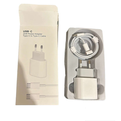 Chargeur Rapide 20w avec câble USB type C