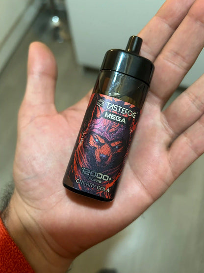 PUFF 12000 TASTEFOG -non jetable- liquide rechargeable- 12 parfums 10lapuff PUFF 12000 TASTEFOG -non jetable- liquide rechargeable- 12 parfums 10lapuff