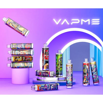 PUFF 7000 VAPME crystal - Menthe - 10lapuff