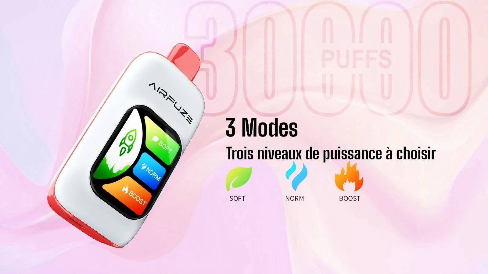 AIREFUZE PUFF 30000 | Smart Disposable Electronic Cigarette 10lapuff AIREFUZE PUFF 30000 | Smart Disposable Electronic Cigarette 10lapuff